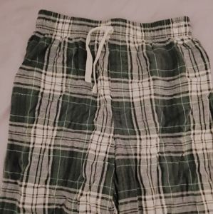 Plaid sweatpants